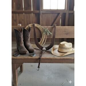 Heavy Duty Western Leather Breast Collar